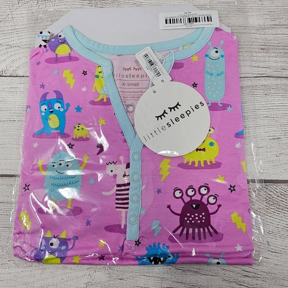Little Sleepies Other - NIB Little Sleepies Purple Monster Mayhem Women's Shirt Size XS